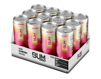 Raw Bum Energy Drink 12oz 12Pack
