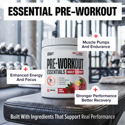 Ex- Nutrex Research Pre Workout Essentials 25 Serv