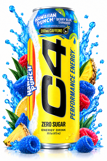 C4 Performance Energy Drink 16Oz 12-Pack