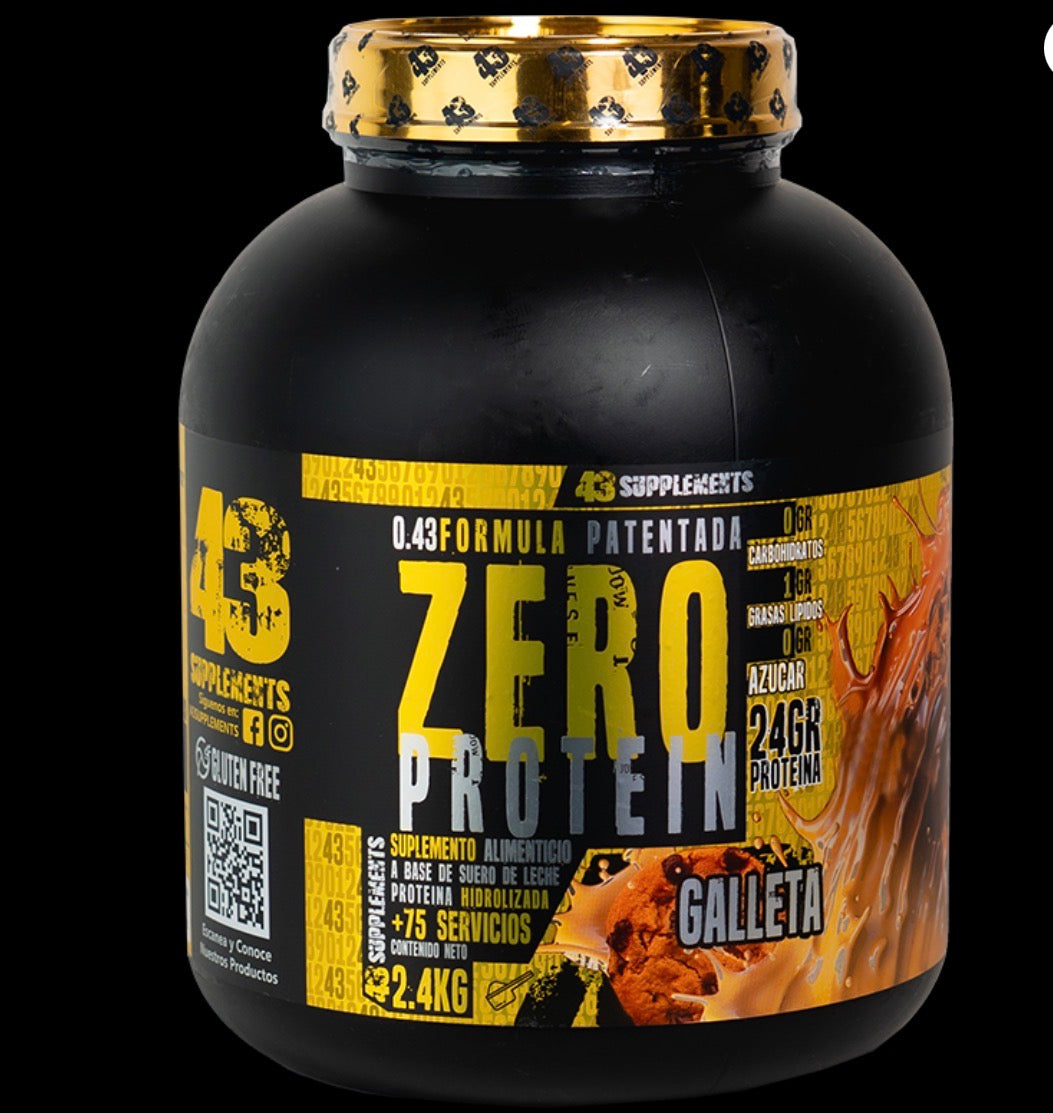 43 Supplements Zero Proteina 5.29 Lbs