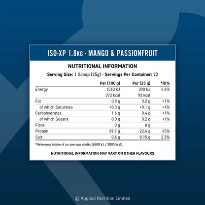 Applied Nutrition Iso Xp 1.8 Kg