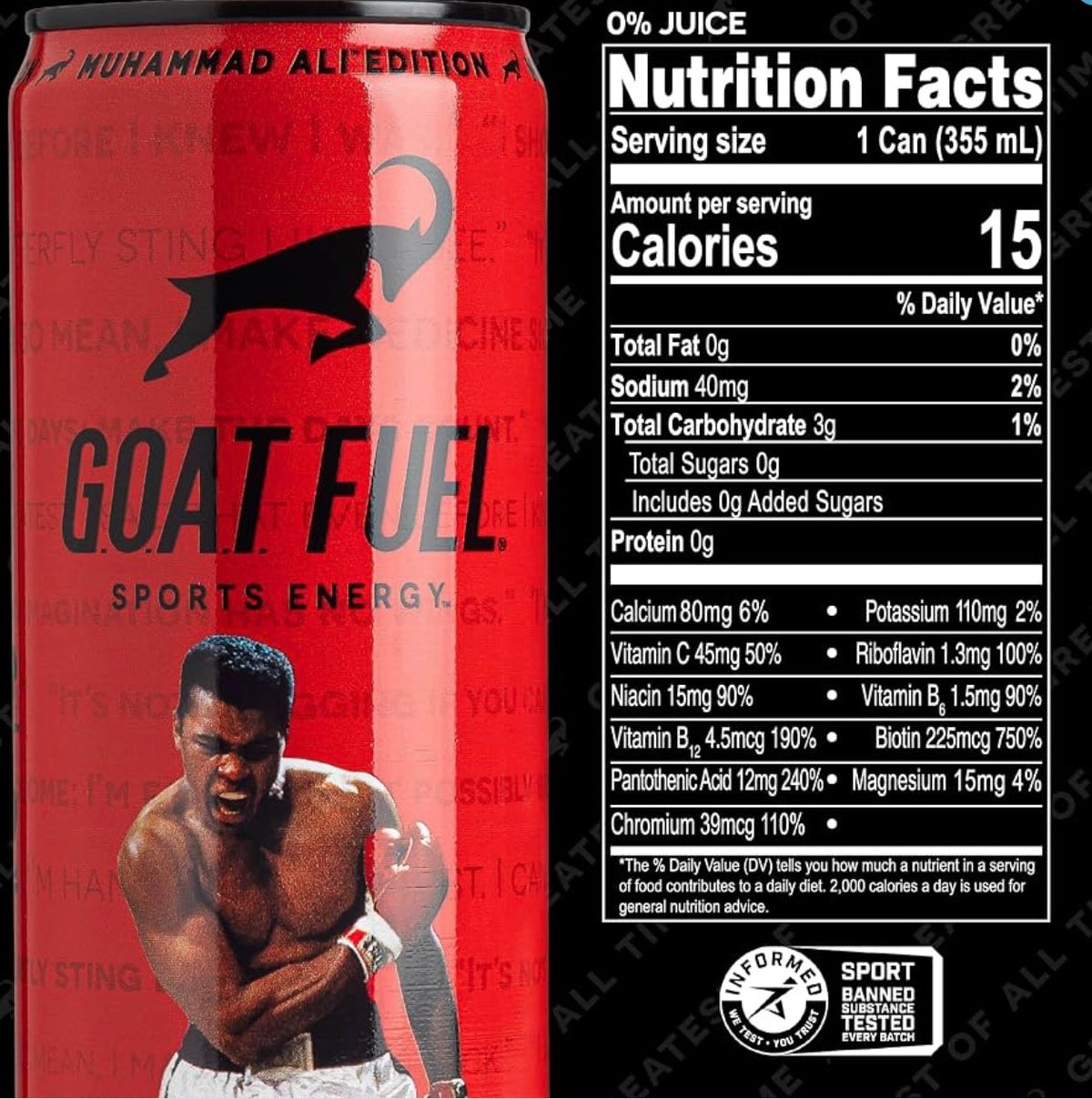 Goat Fuel Watermelon Fruit Punch | 355ml