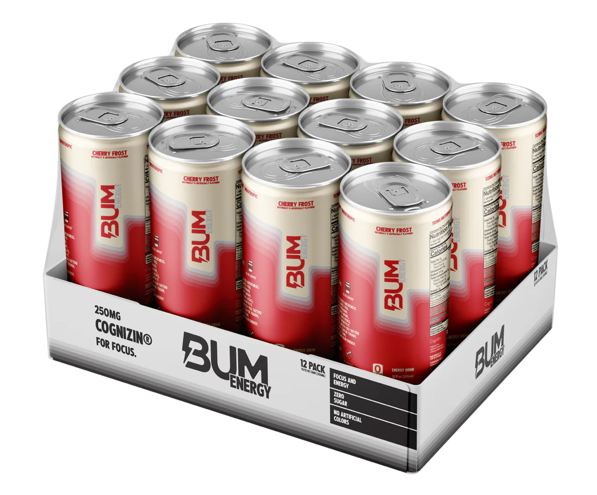 Raw Bum Energy Drink 12oz 12Pack