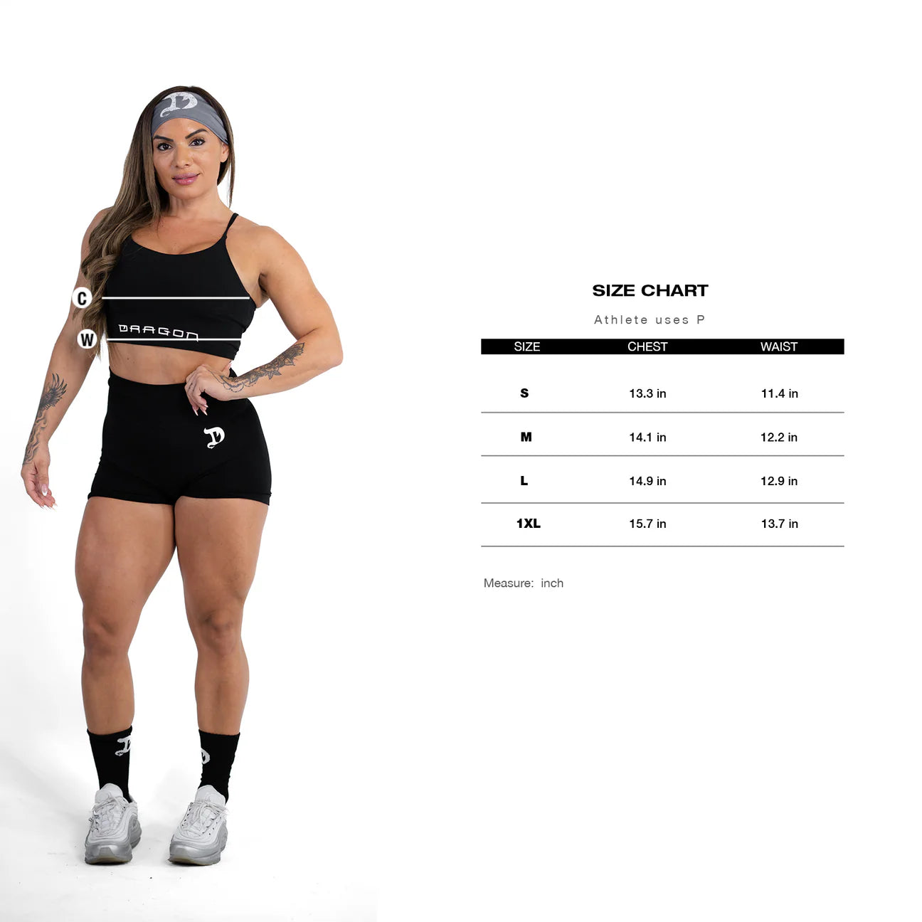 Dragon Pharma Top Deportivo Negro