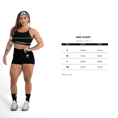 Dragon Pharma Top Deportivo Negro