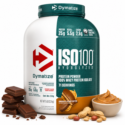 Dymatize ISO 100 5 Lb | Proteina Aislada de Suero de Leche