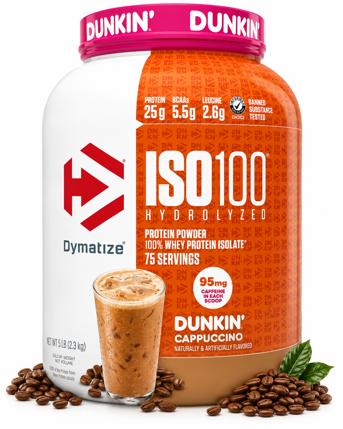 Dymatize ISO 100 5 Lb | Proteina Aislada de Suero de Leche