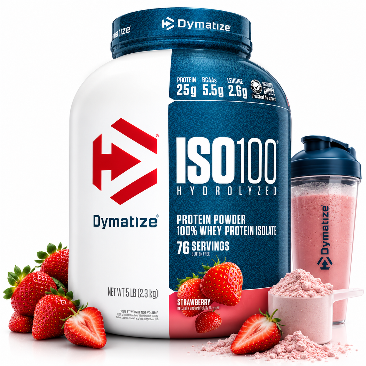 Dymatize ISO 100 5 Lb | Proteina Aislada de Suero de Leche