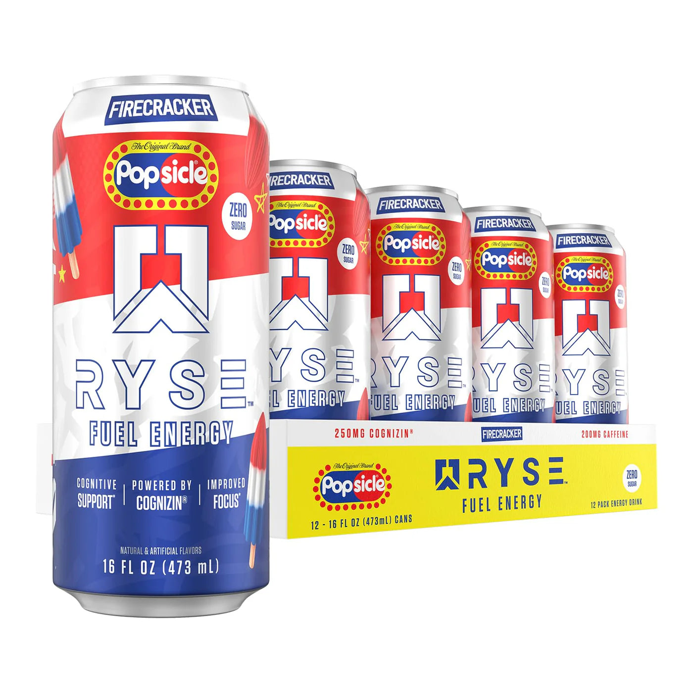 Ryse Fuel Energy Drink 12 Pack 16 Oz