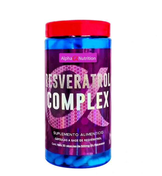 Alpha Nutrition Resveratrol 500mg 30 Caps