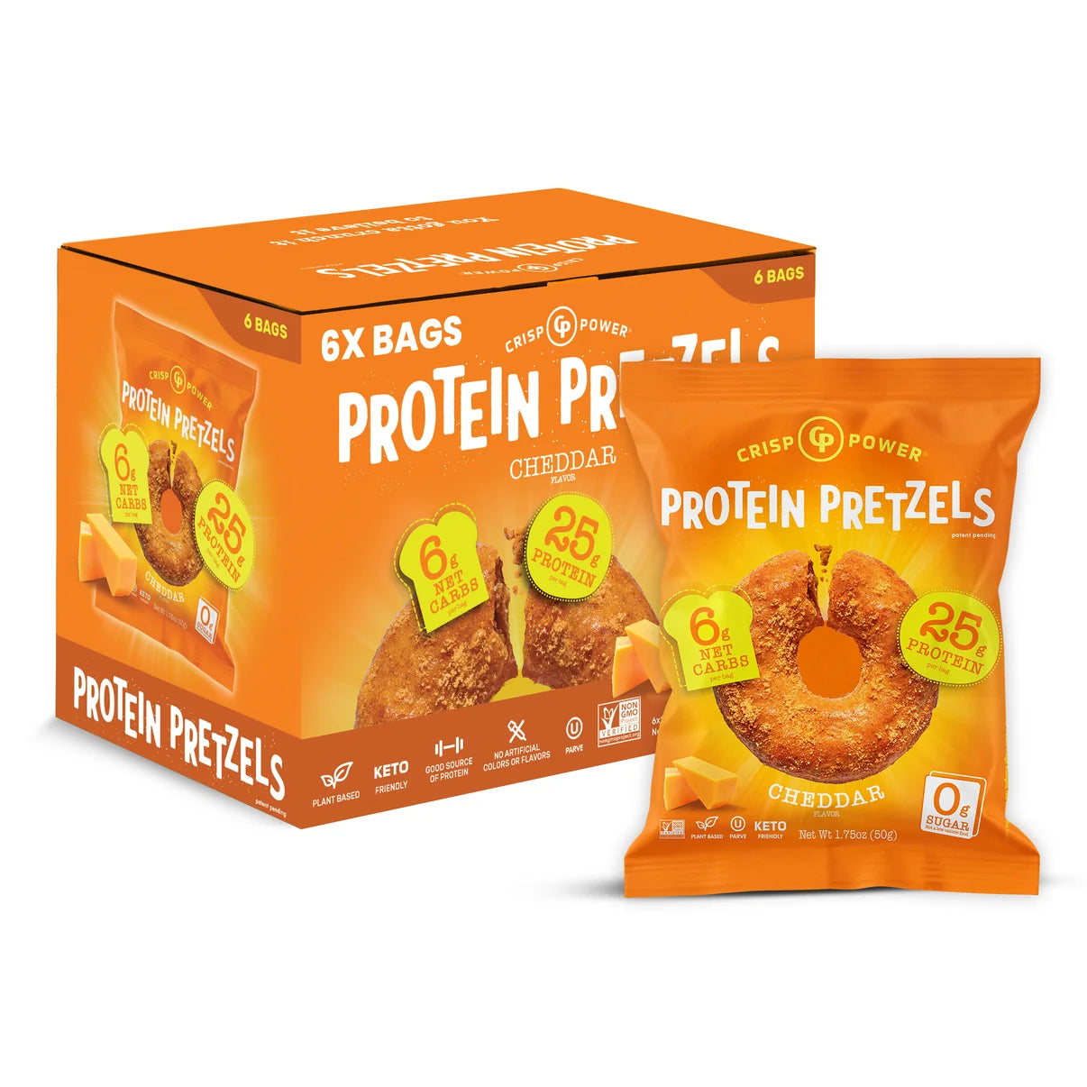 Crisp Power Pretzel 6 Pack