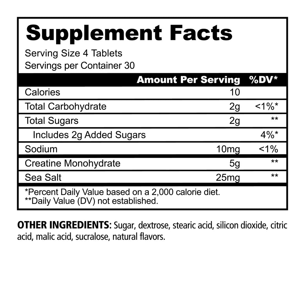 Panda Creatina Chews 120 Tabs