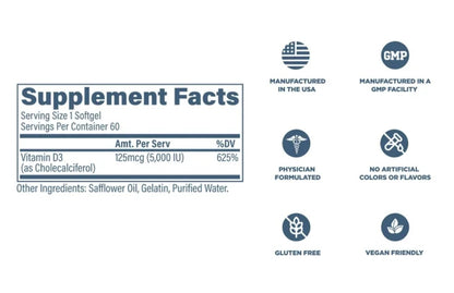 Revive Vitamina D3 60 Caps