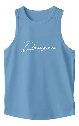 Dragón Pharma Miami Playera Tank Aqua