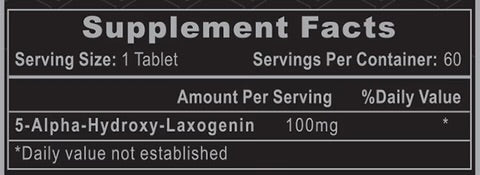Laxogenin 100 HTP 60 TABS