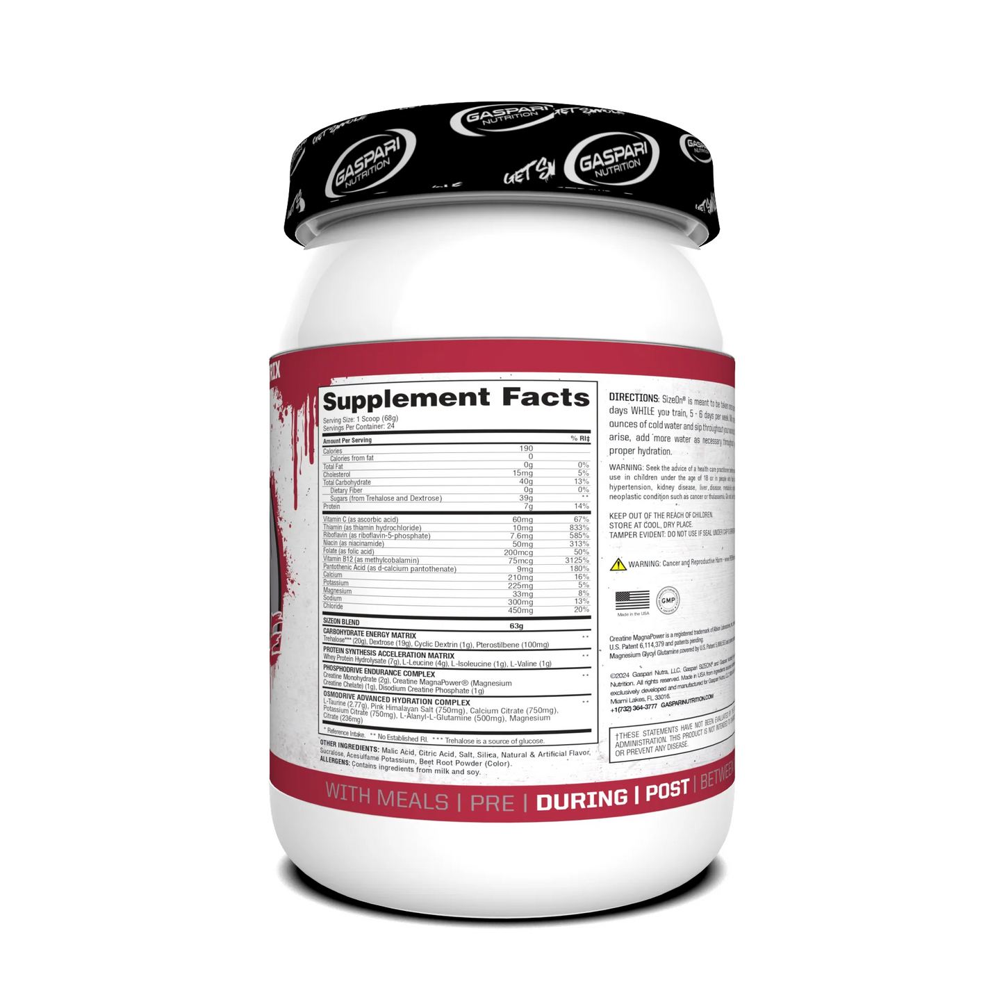 Gaspari Sizeon Maximum 3.49 Lbs