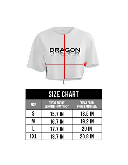 Dragón Pharma Fallout Crop Top Blanca