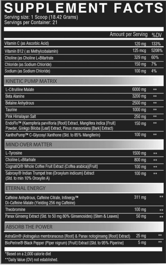 Nutrifit Krobaa Mind Pre Entreno 21 Serv