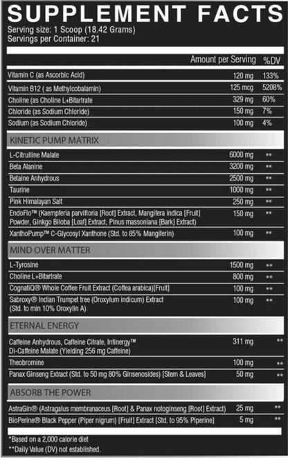 Nutrifit Krobaa Mind Pre Entreno 21 Serv