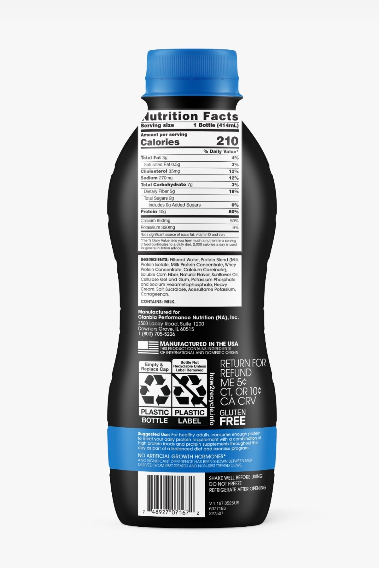 Optimum Nutrition Gold Std Protein 40 Grs Shake 14 Oz 12 Pack