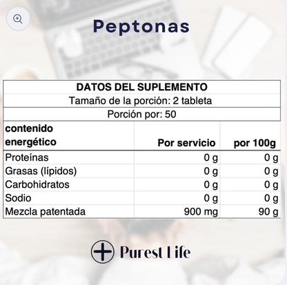 Purest Life Peptones Perfect Booty 100 Tabs