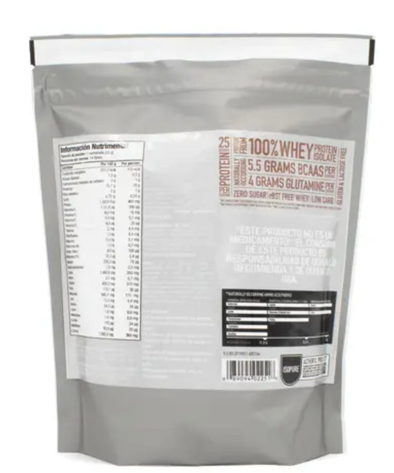 Isopure Low Carb 454Grs Proteína Chocolate