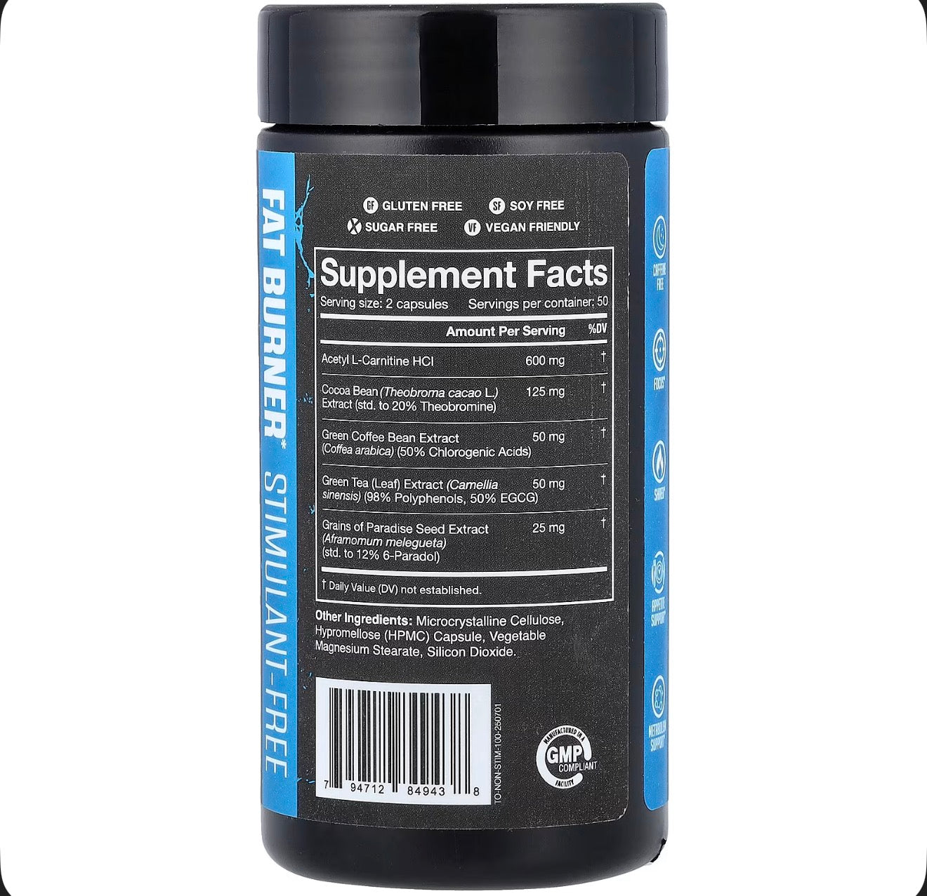 Cobra The Omen Fat Burner Stimulant Free 100 Caps