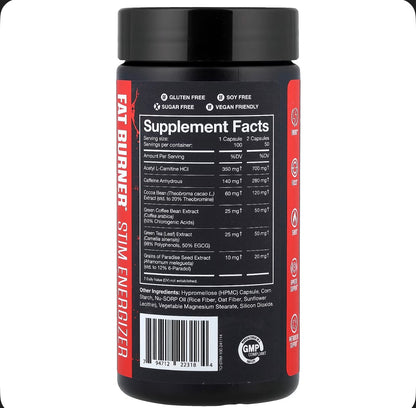 Cobra The Omen Fat Burner Energizer 100 Caps