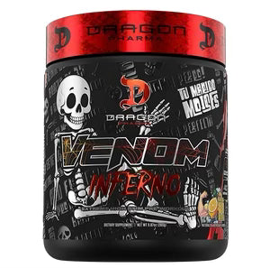 3 Pz Dragon Venom Inferno 40 Servs + 1 Pz de Regalo (Sabores Variados)