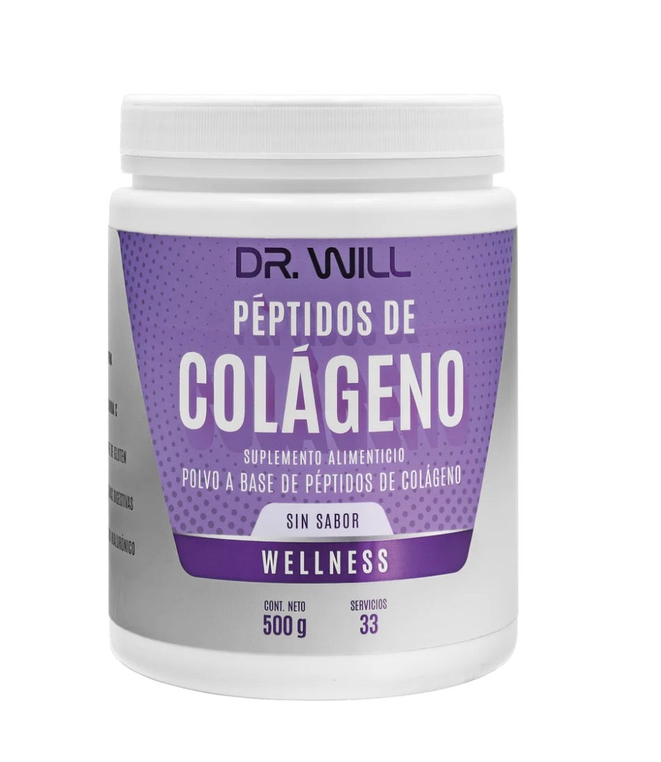 Dr Will Peptidos de Colageno 500 Grs