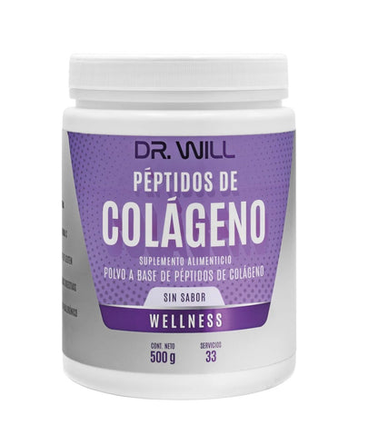 Dr Will Peptidos de Colageno 500 Grs