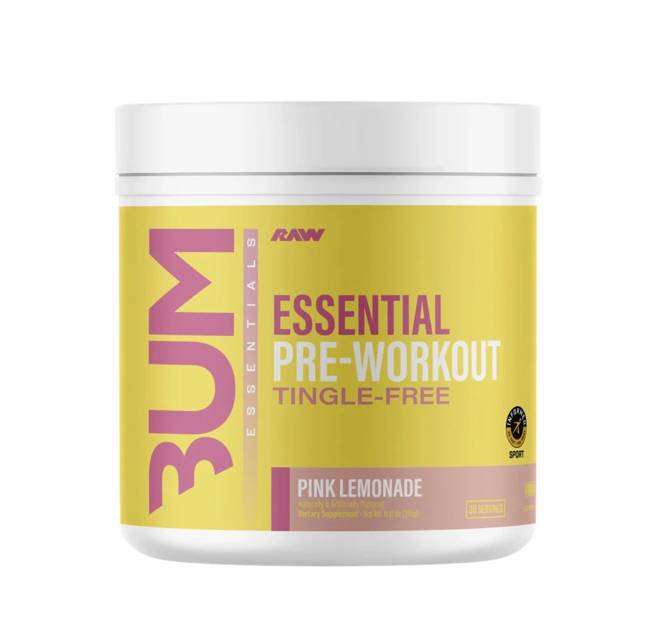 Cbum Essential Tingle Free Pre Entreno 30 Serv
