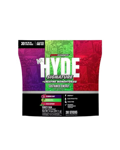 Prosupps Mr Hyde Signature Variety Pre Entreno + Creatina 30 Sticks