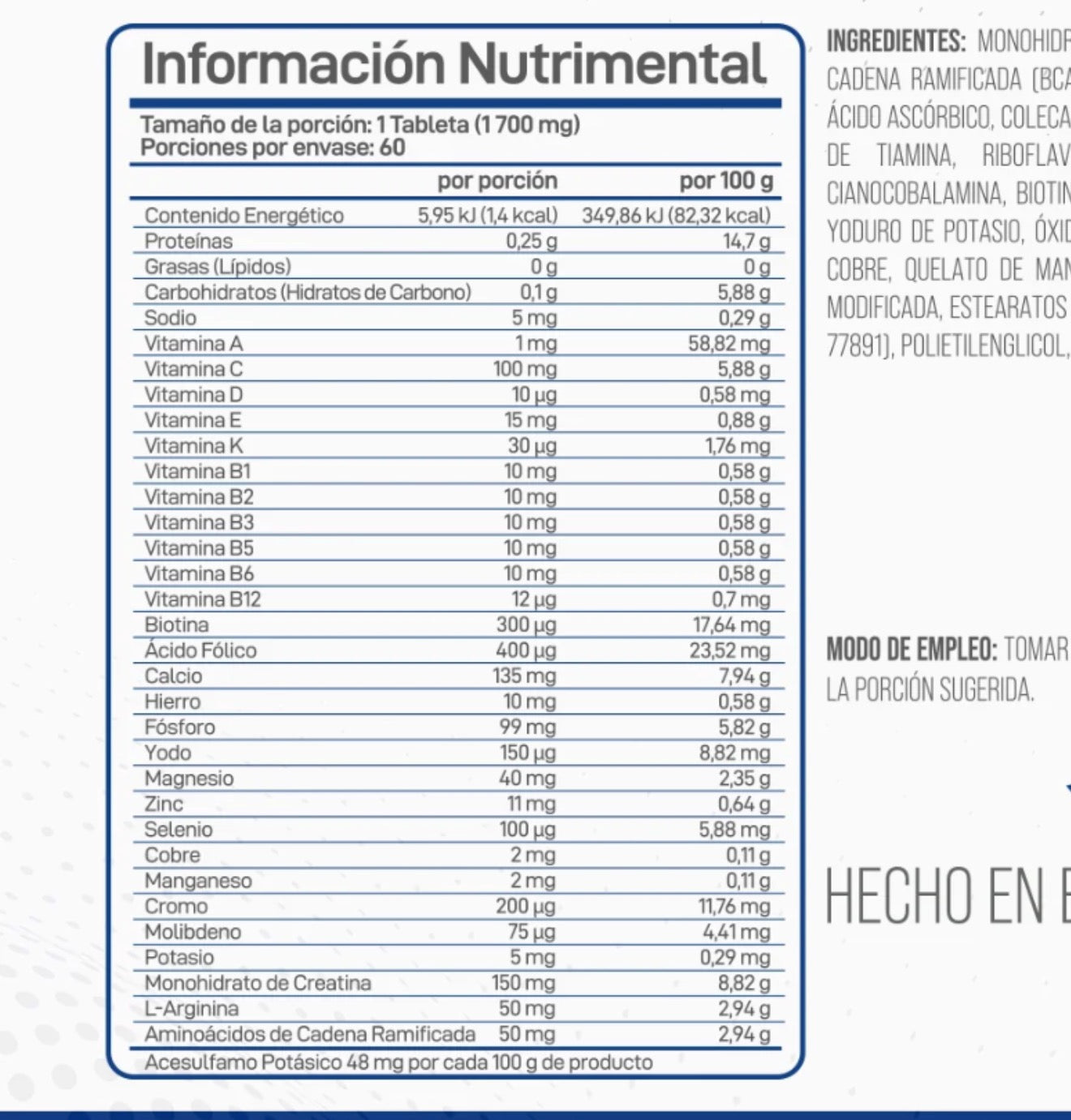 Forzagen Multivitaminico Men’s 60 Caps