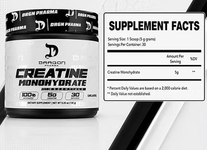 Dragon Pharma Creatina 150 Gr 30 Serv