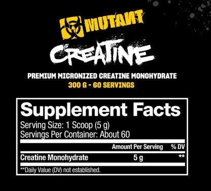 Mutant Creatina 300 Grs