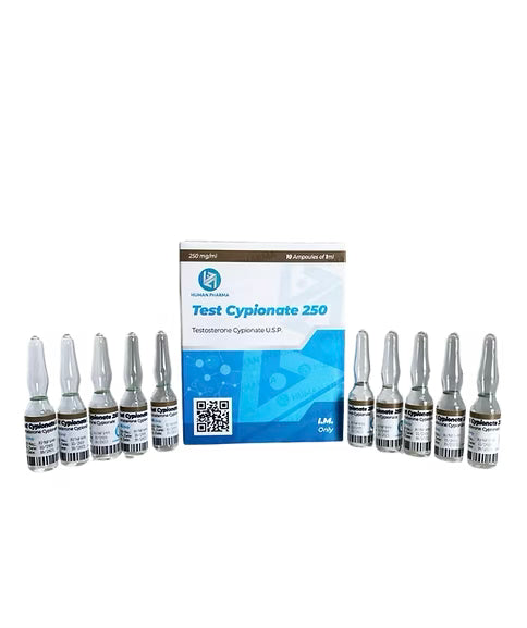 Human Pharma Test Cypionate 250 Mg 10 Amp/1ML