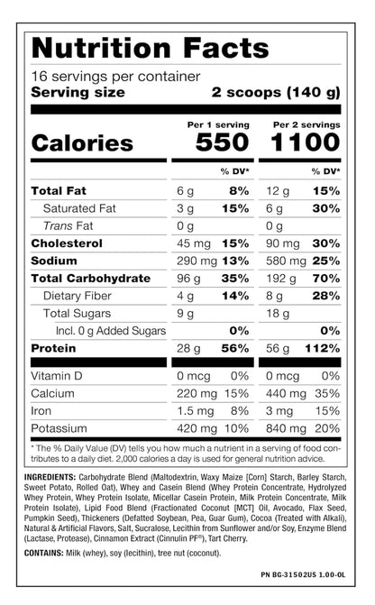 Mutant Mass 5 lbs