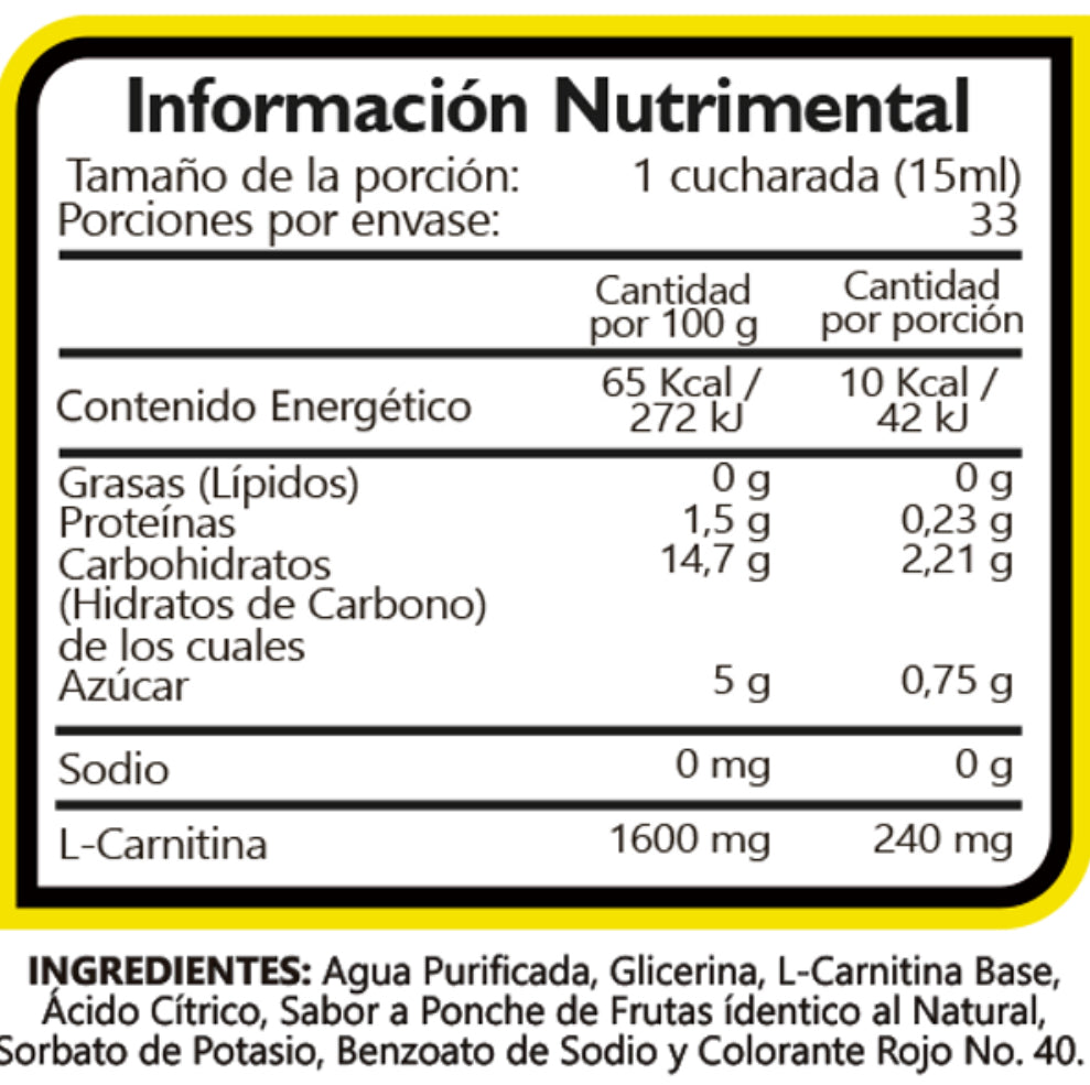 Bhp L-Carnitina Ultra 500Ml