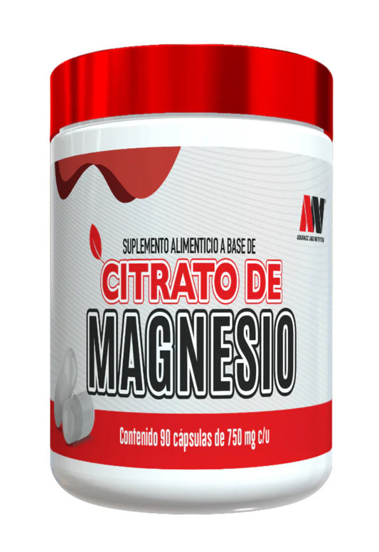 ADV Citrato de Magnesio 750 Mg 90 Caps