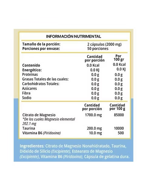 Armada Citrato de Magnesio 1000 Mg 100 Caps