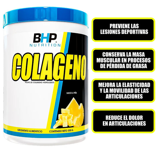 Bhp Colageno Hidrolizado Ultra 30Serv