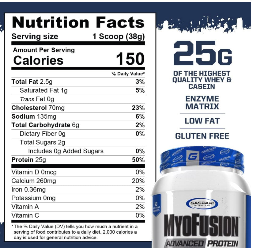 Gaspari Myofusion Advanced 4Lbs