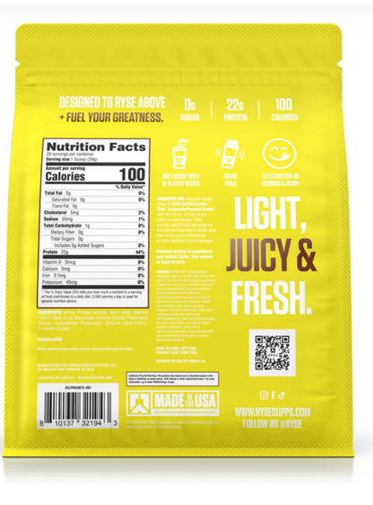 Ryse Clear Protein 20 Serv