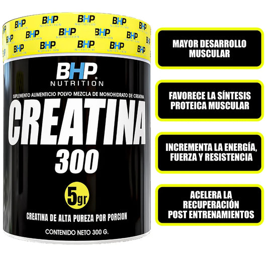 Bhp Creatina Ultra 300Gr