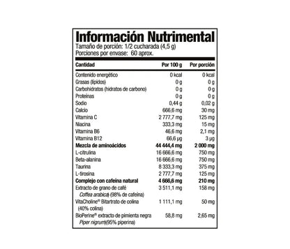 Mutant Pre Entreno 60 Serv PWO