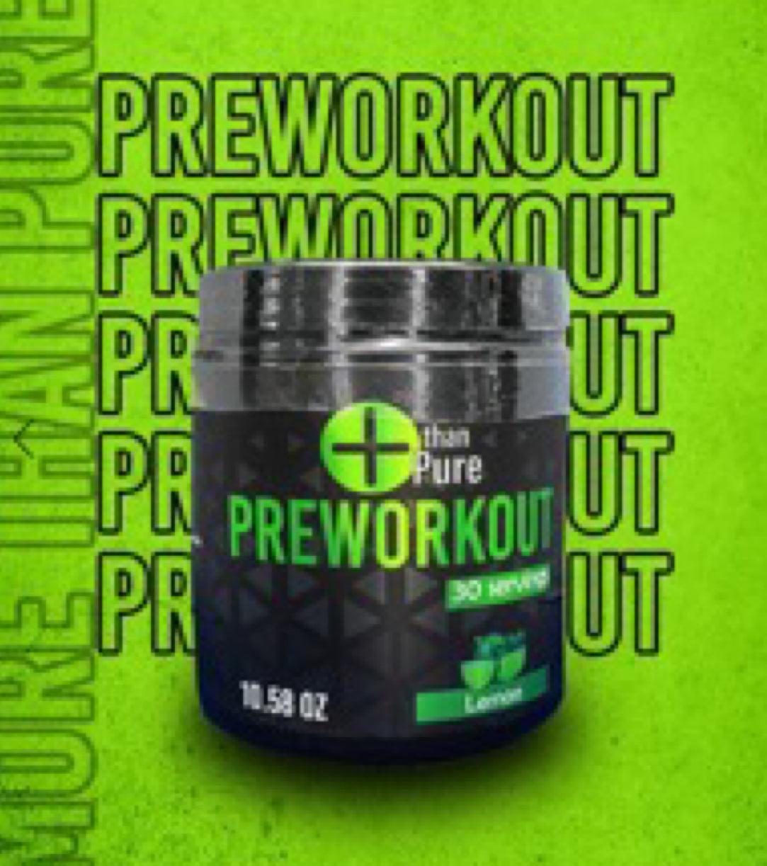 More Than Pure Preworkout 30 Serv Limon