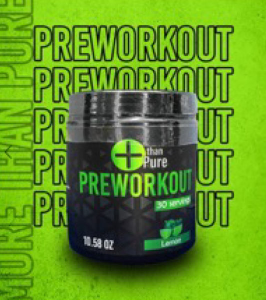 More Than Pure Preworkout 30 Serv Limon