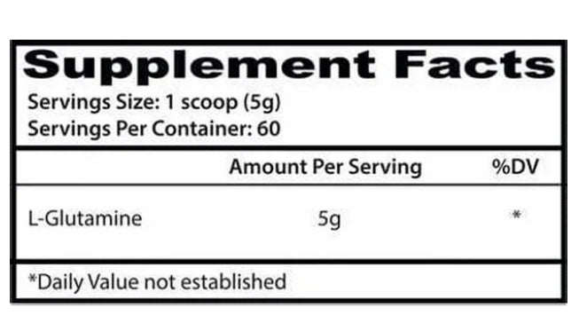 Insane Labz Glutamina 60Serv