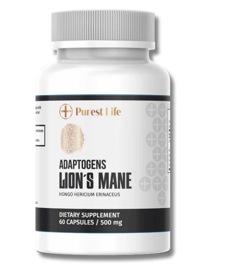 Purest Life Lions Mane 60 Caps